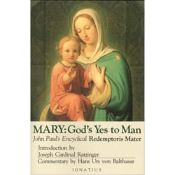 Cover image from the book, Mary: God's Yes to Man