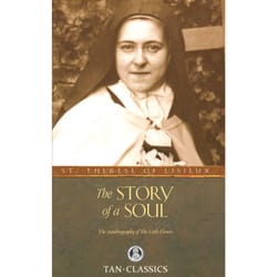 Cover image from the book, The Story of a Soul