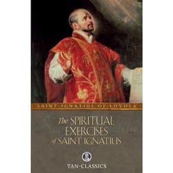 Cover image from the book, The Spiritual Exercises of St. Ignatius