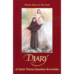 Cover image from the book, Diary of Saint Maria Faustina Kowalska - Divine Mercy in My Soul
