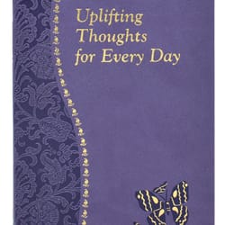 Cover image from the book, Uplifting Thoughts for Every Day