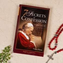 Cover image from the book, 7 Secrets of Confession