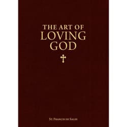 Cover image from the book, The Art of Loving God