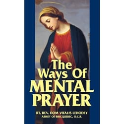Cover image from the book, The Ways of Mental Prayer