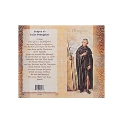 St. Peregrine - Mini Lives of the Saints Folded Prayer Card | The ...