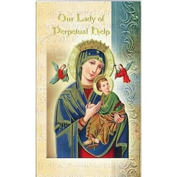 Our Lady of Perpetual Help - Folded Prayer Card | The Catholic Company