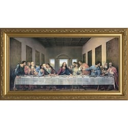 The Last Supper Redone w/ Gold Frame | The Catholic Company
