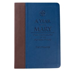 Cover image from the book, A Year with Mary