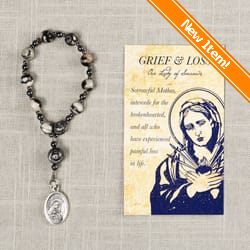 Our Lady Of Sorrows Loss Rosary Decade Card