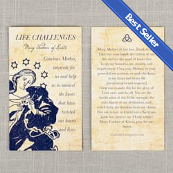 Mary Untier of Knots Our Woman Undoer of Knots The picture about The Knots Prayer Printable known as Mary Untier of Knots Our Girl Undoer of Knots The