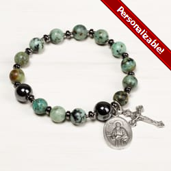 St Jude Thaddeus The Catholic Company St Jude Rosary Bracelet