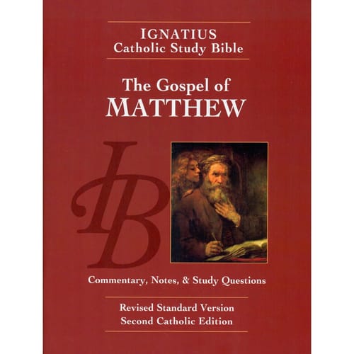 Ignatius Catholic Study Bible - The Gospel of Matthew 2nd Edition by...