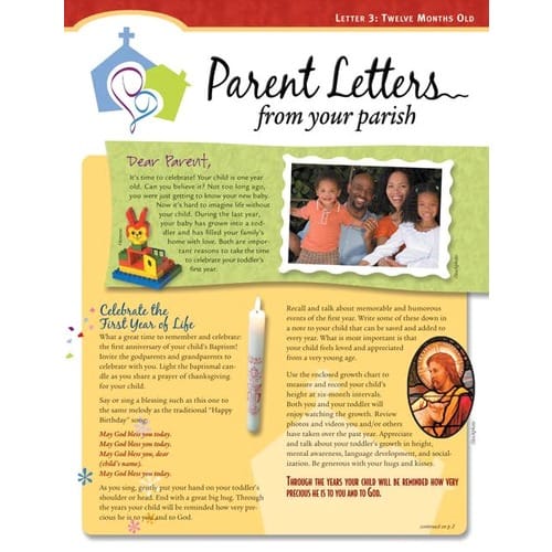 Parent Letters from Your Parish, Revised by McNamara/Plum/Plum