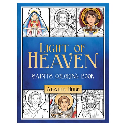 Light of Heaven Saints Coloring Book