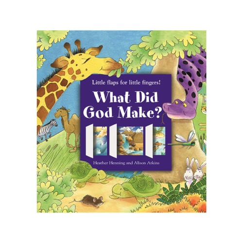 What Did God Make - A Lift-The-Flap Book