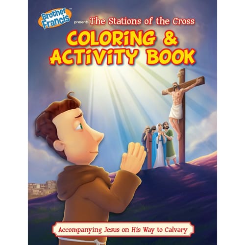 The Stations of the Cross Coloring Book - Brother Francis