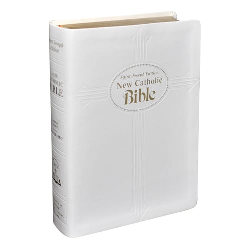 St. Joseph New Catholic Bible - White DuraLux (Large Type)