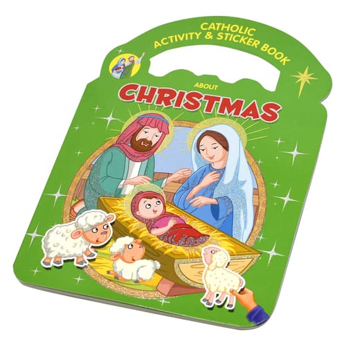 Catholic Activity &amp; Sticker Book About Christmas