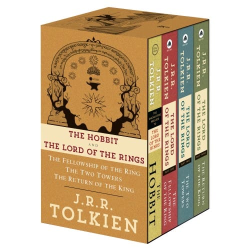 The Hobbit &amp; The Lord of the Rings - 4 Book Boxed...