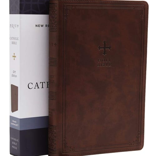 NRSV Catholic Bible - Brown Leathersoft Gift Edition