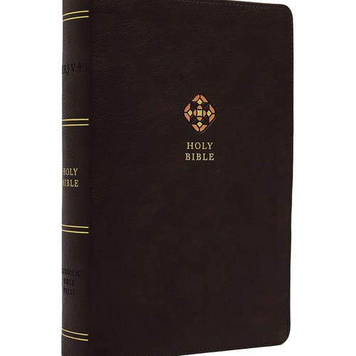 NRSV Catholic Journaling Bible - Brown Leathersoft