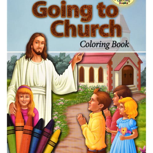 Going to Church Coloring Book