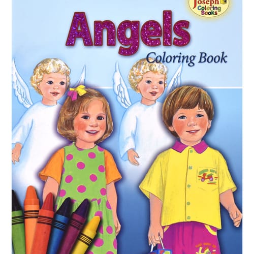 Angels Coloring Book