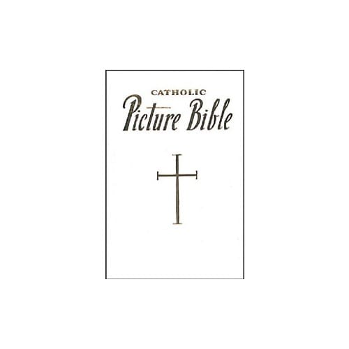 Catholic Picture Bible - White Bonded Leather by Rev. Lawrence G. Lovasik, S.V.D.