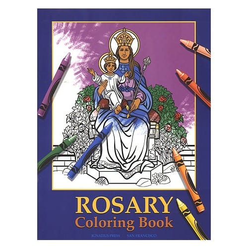 Rosary Coloring Book by Chistopher J. Pelicano