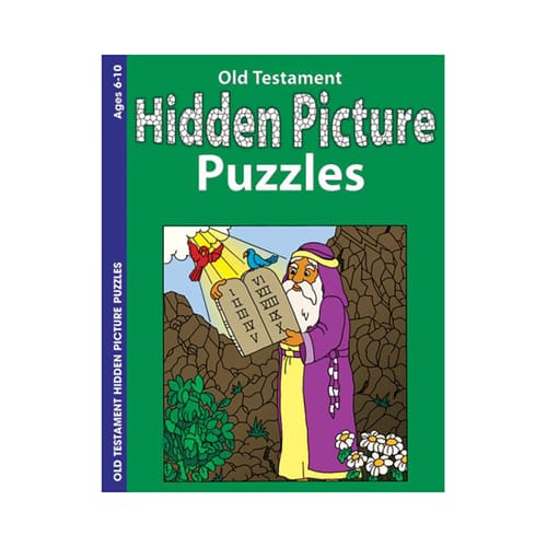 Old Testament Hidden Pictures Book (Ages 6-10)