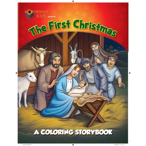 &quot;The First Christmas&quot; Coloring Storybook