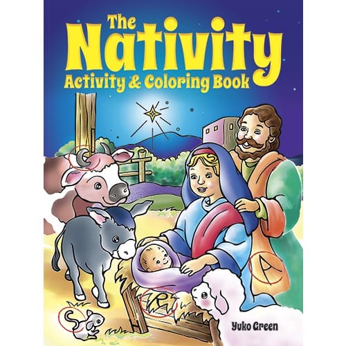 The Nativity: Activity and Coloring Book by Yuko Green