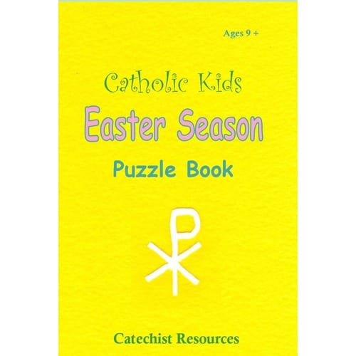 Catholic Kids Easter Season Puzzle Book