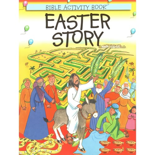 Easter Story: Bible Activity Book by Leena Lane