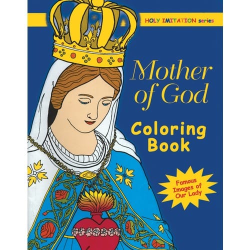 Mother of God Coloring Book by Katherine Sotnik