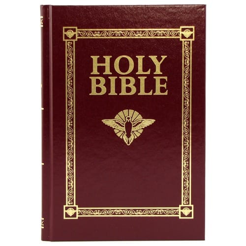 Red Holy Spirit Gift Bible (Douay-Rheims)