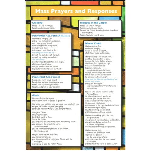 Pew Card: Revised Order of the Mass (Pk of 50)