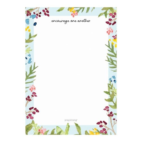 &quot;Encourage One Another&quot; Notepad - 5x7