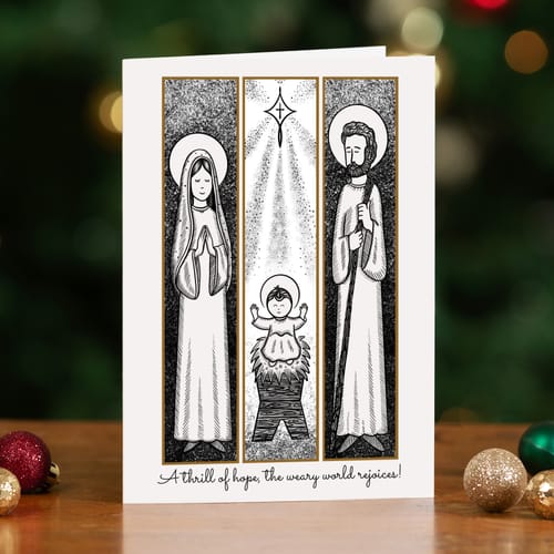 The Holy Family Christmas Cards - Set of 20
