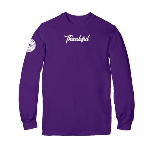 Thank God For Coffee Thankful Long Sleeve Shirt