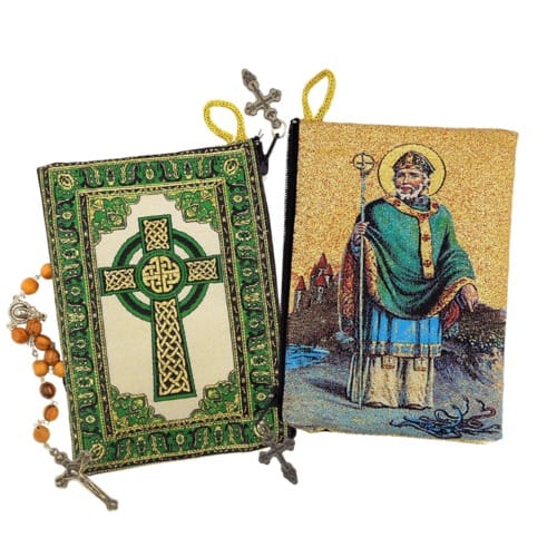 St. Patrick Rosary Pouch