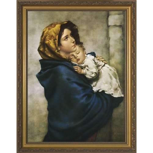 Madonna of the Streets, Gold Frame