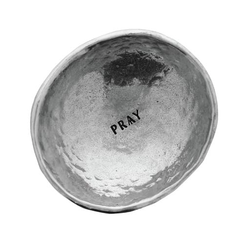 PRAY Pewter Dish