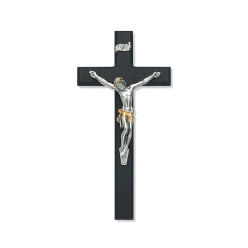 Black Crucifix with Italian Corpus 10