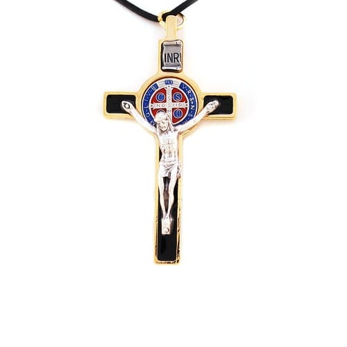 Gold St. Benedict Crucifix - 3 inch
