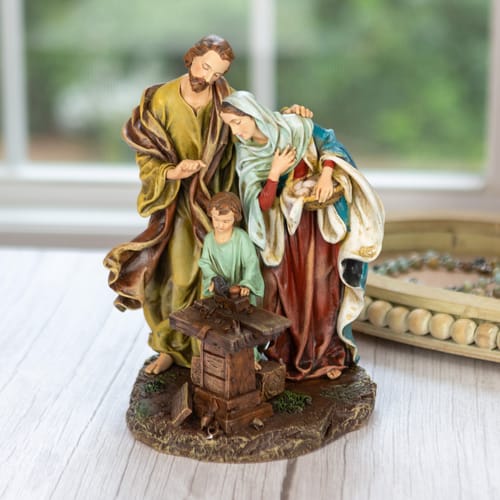 Holy Family in Carpenter Shop