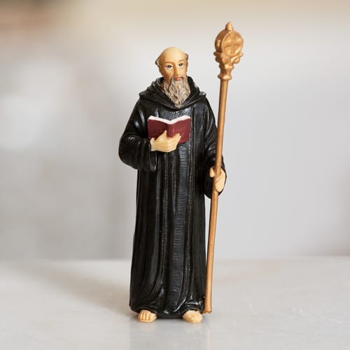 St. Benedict Figurine