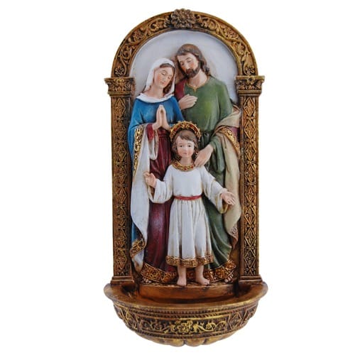 Holy Family Water Font
