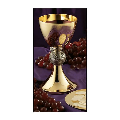 Loaves and Fishes Chalice &amp; Paten Set