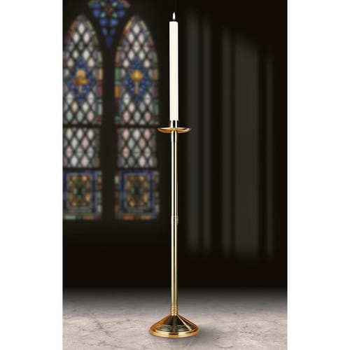 Brass Paschal Candlestick - 44&quot;